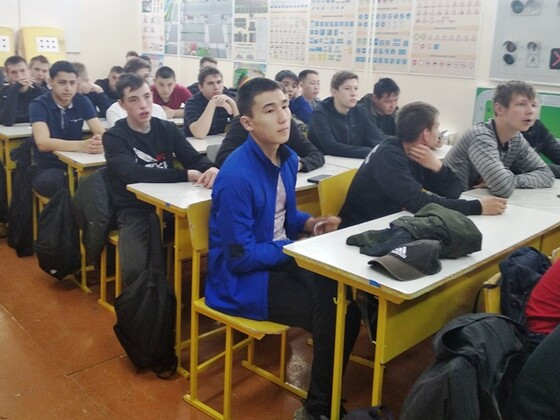 Военно-учебные сборы в ЭМР с участием студентов Эвенкийского многопрофильного техникума