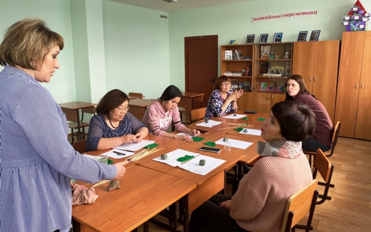 Мастер-класс "Птичка желаний" в Эвенкийском многопрофильном техникуме